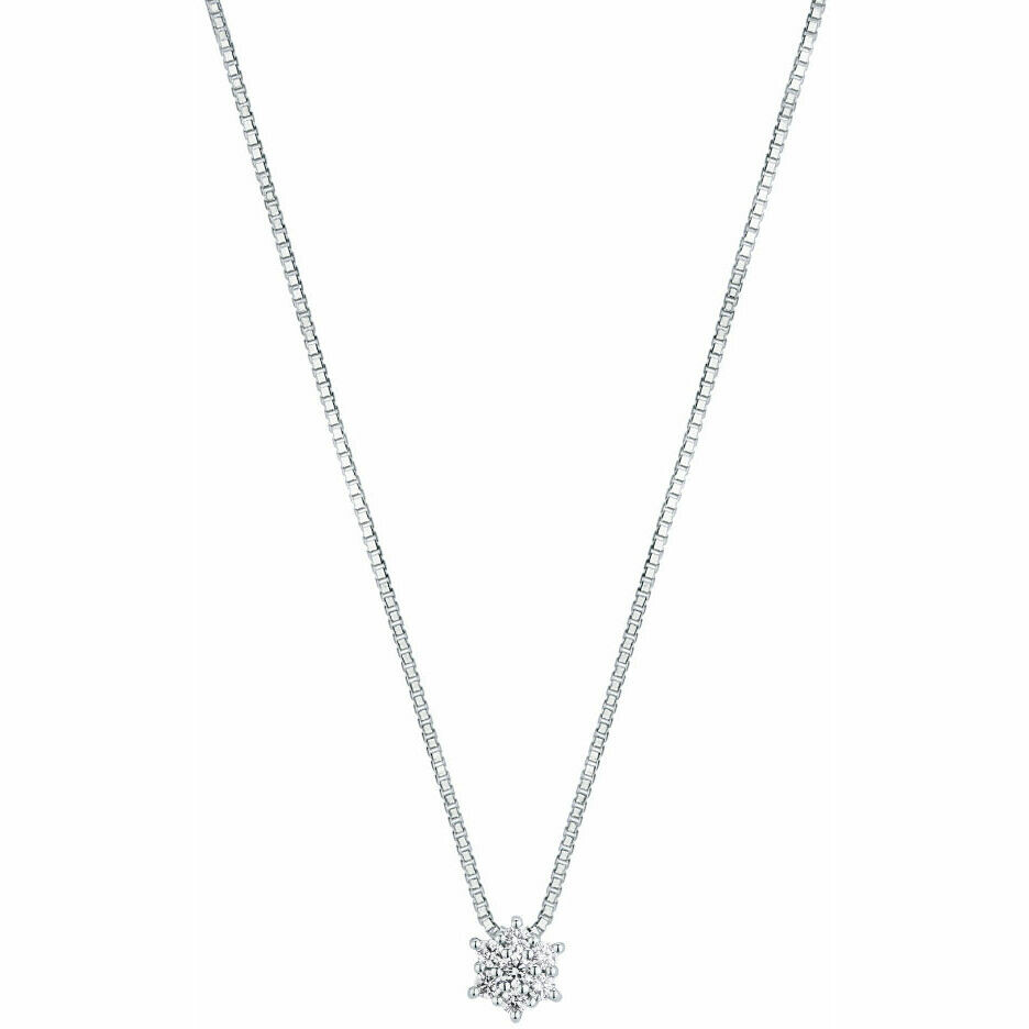 Collana Mirco Visconti con pendente stella con pave di diamanti