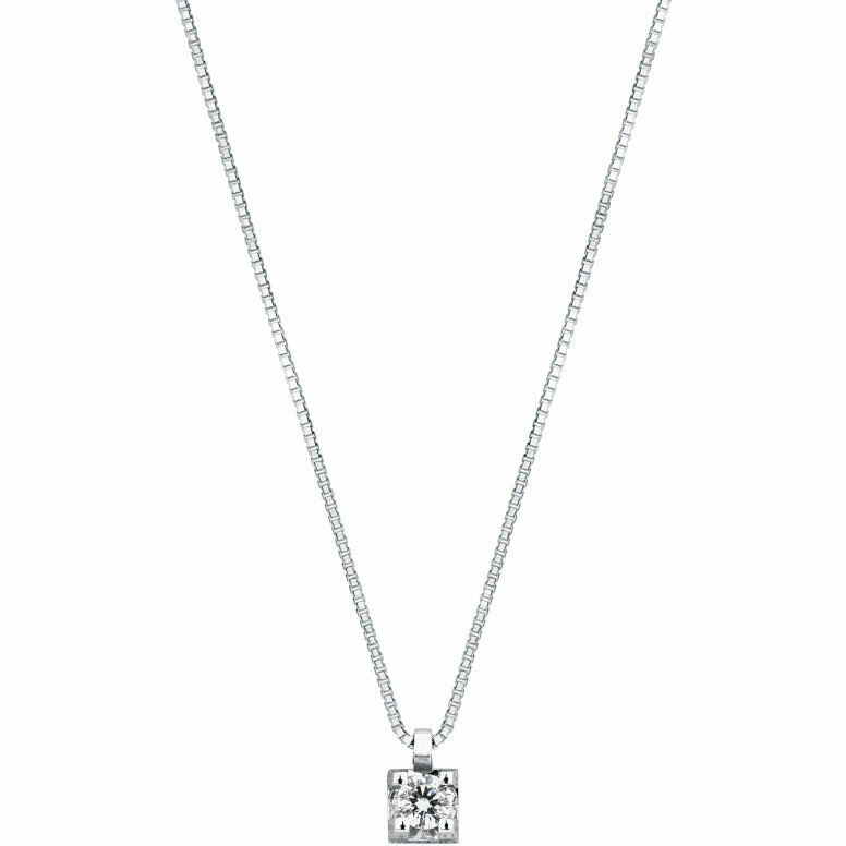 Collana Mirco Visconti in oro bianco e diamanti