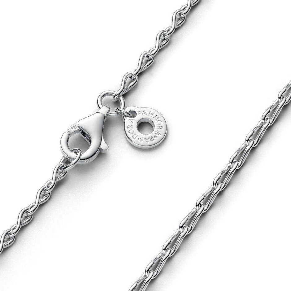Collana Pandora Catenina Infinito in argento
