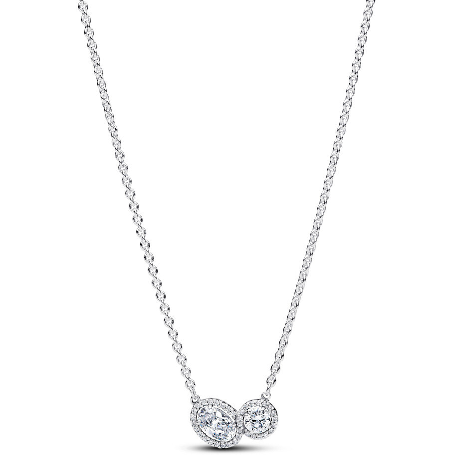 Collana Pandora Doppia Pietra Luminosa