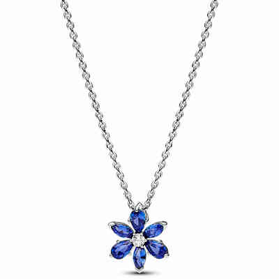 Collana Pandora Pendente Herbarium Fiore  Blu Collana Pandora Pendente Herbarium Fiore  Blu