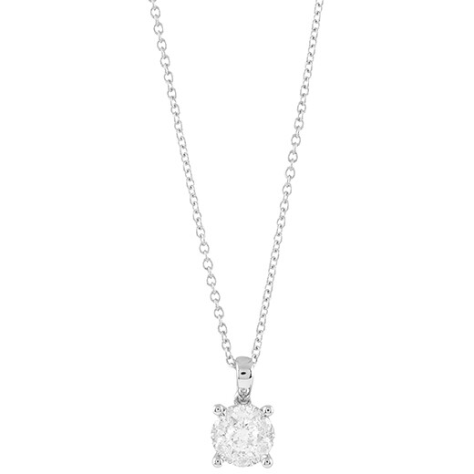 Collana Punto Luce Salvini Aura con diamanti