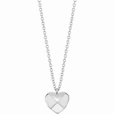 Collana Salvini Cuore Rock medio in oro bianco Collana Salvini Cuore Rock medio in oro bianco