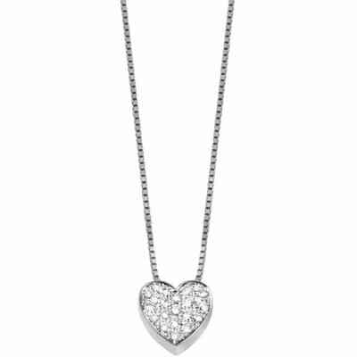 Collana Salvini I Segni Cuore medio con diamanti Collana Salvini I Segni Cuore medio con diamanti