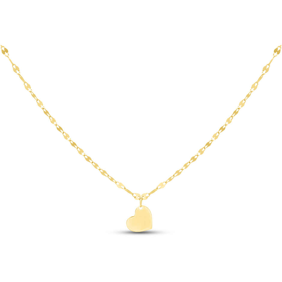 Collana Stroili con cuore in oro giallo