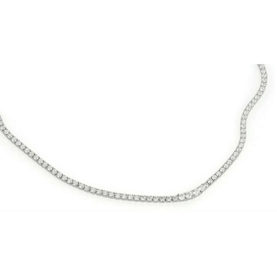 Collana Tennis Stroili in argento e zirconi