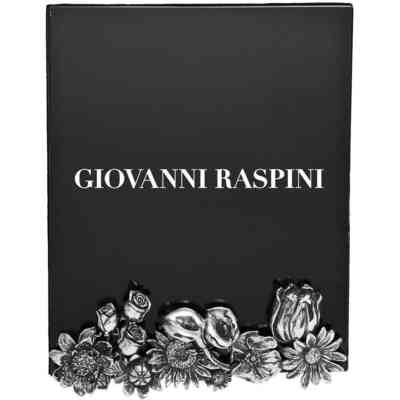 Cornice in Argento Giovanni Raspini Fiori Grande Cornice in Argento Giovanni Raspini Fiori Grande