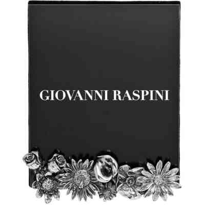 Cornice in Argento Giovanni Raspini Fiori Piccola Cornice in Argento Giovanni Raspini Fiori Piccola