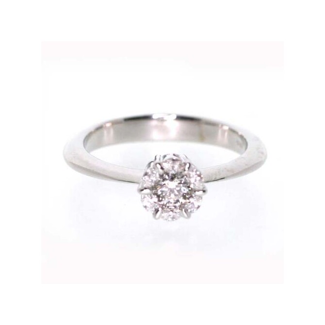 Damiani Bucaneve ring in white gold and diamonds