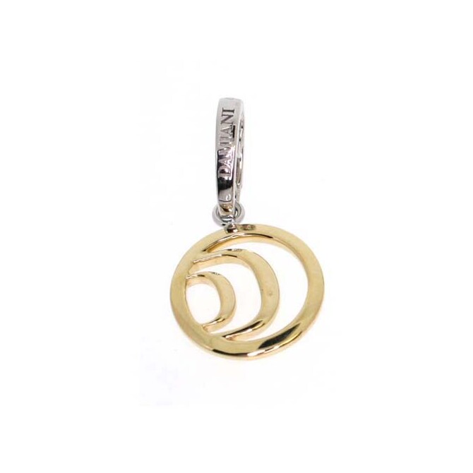Damiani Damianissima pendant in white and yellow gold