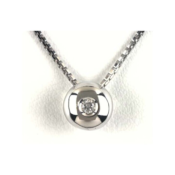 Damiani light point in white gold and diamonds