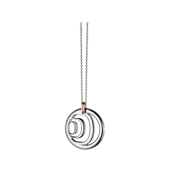 Damiani necklace in white gold and diamonds