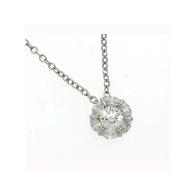 Damiani necklace in white gold and diamonds