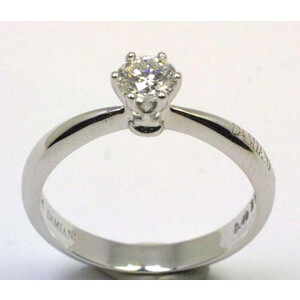 Damiani ring in white gold and diamond Damiani ring in white gold and diamond