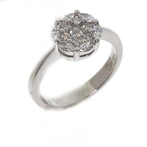Damiani ring in white gold and diamonds Damiani ring in white gold and diamonds