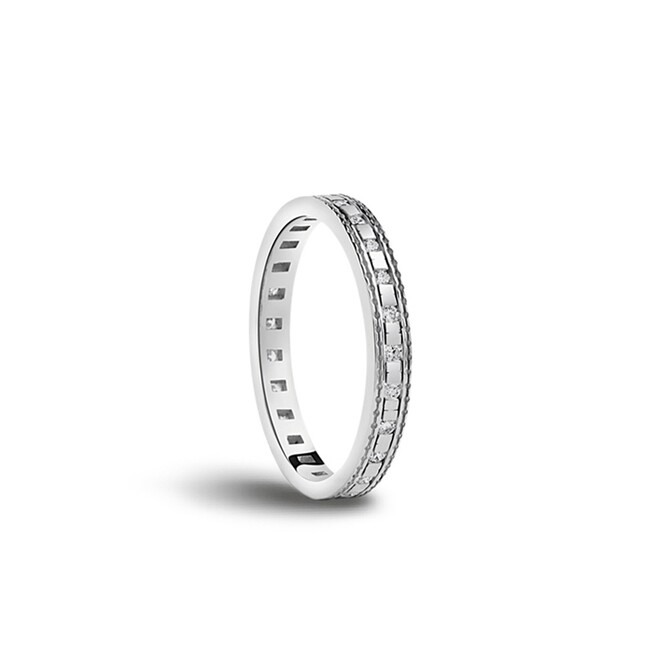 Damiani ring in white gold and diamonds