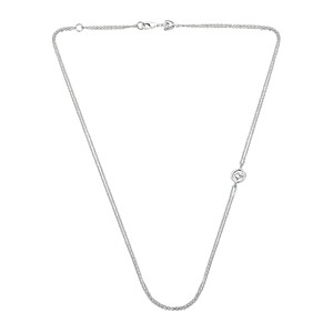 Double Chantecler necklace in white gold Double Chantecler necklace in white gold