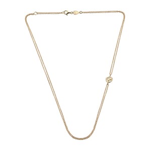 Double Chantecler necklace in yellow gold Double Chantecler necklace in yellow gold