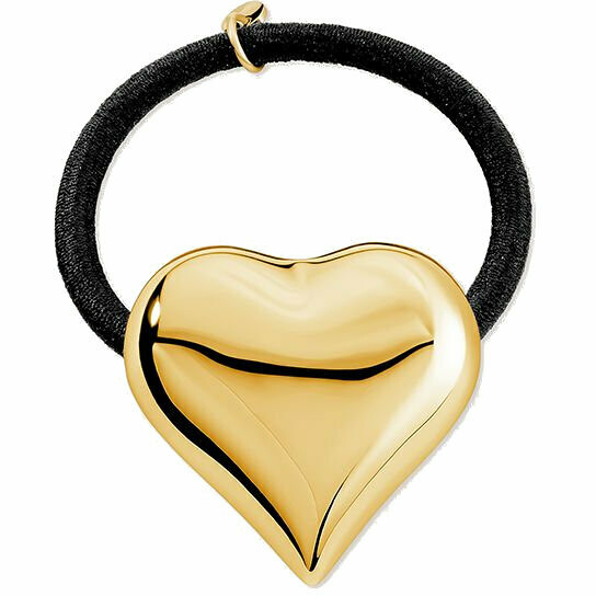 Elastico per capelli Stroili Cuore dorato