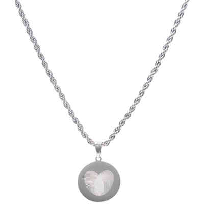 Emotion Fingerprint Heart Necklace Emotion Fingerprint Heart Necklace