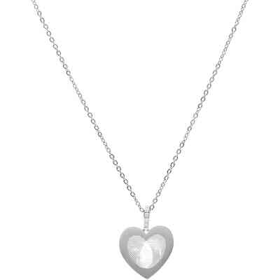 Emotion Heart Fingerprint Necklace Emotion Heart Fingerprint Necklace