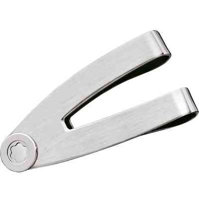 Fermasoldi Montblanc in acciaio