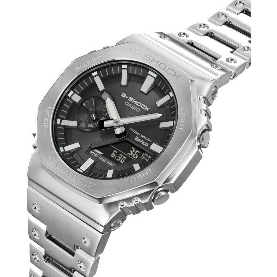 G-Shock Bluetooth Watch Grey Steel