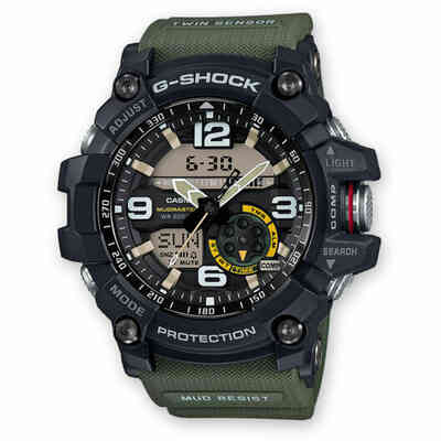 G-Shock Mudmaster Watch with Green Strap