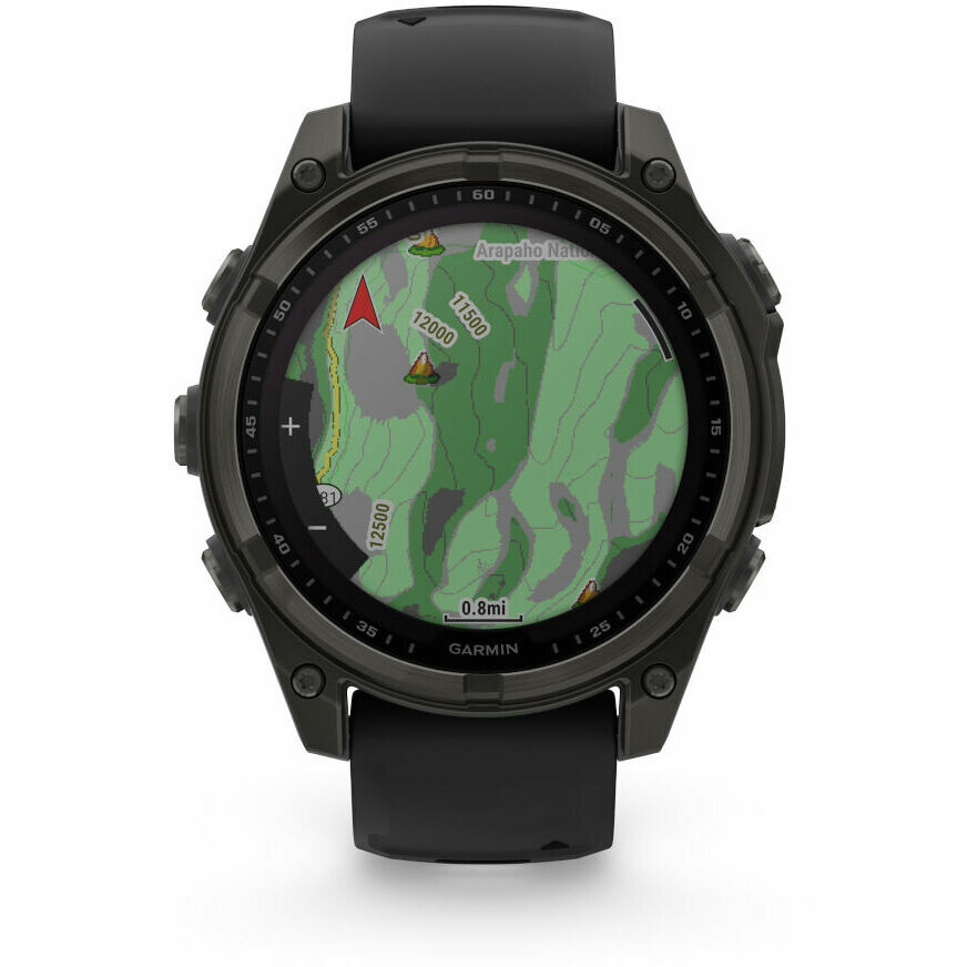 Garmin Fenix 8 47mm Solar Sapphire smartwatch