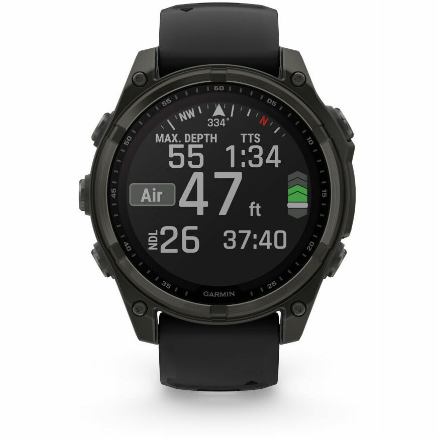 Garmin Fenix 8 47mm Solar Sapphire smartwatch