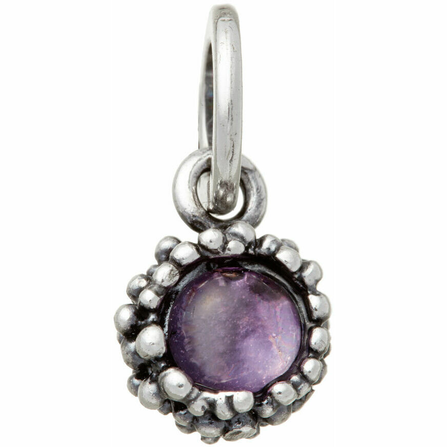 Giovanni Raspini Amethyst Perlage Charm