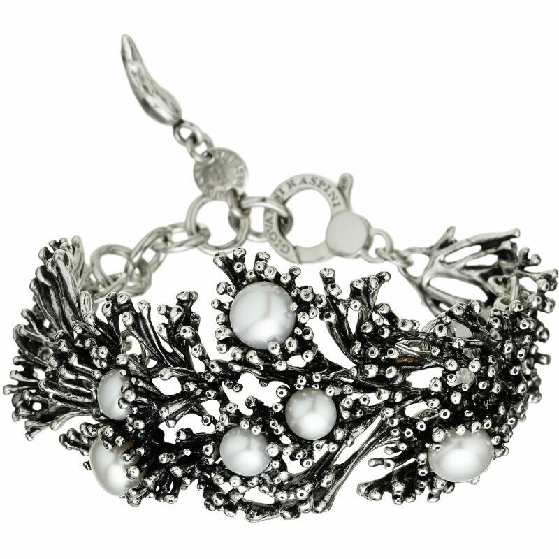 Giovanni Raspini Anemone Grande Bracelet with Pearls