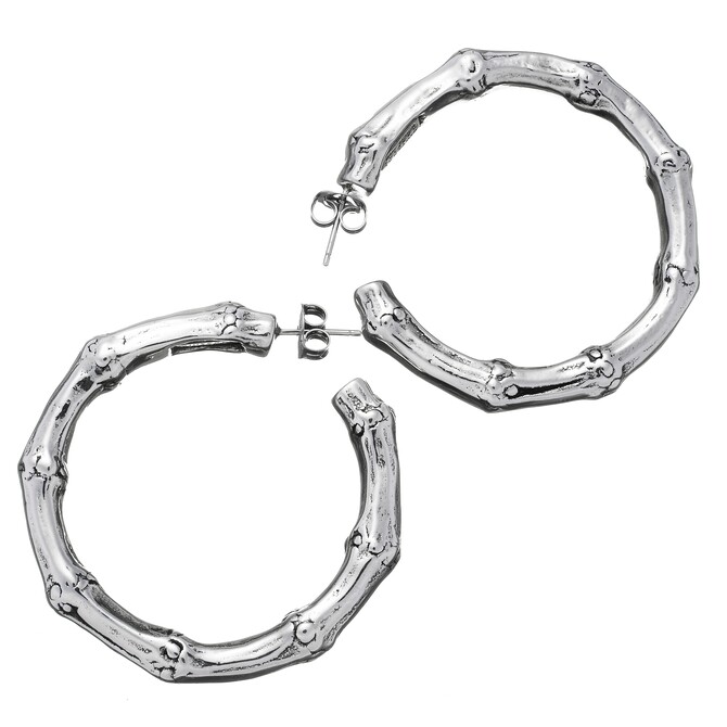 Giovanni Raspini Bamboo Circle Earrings