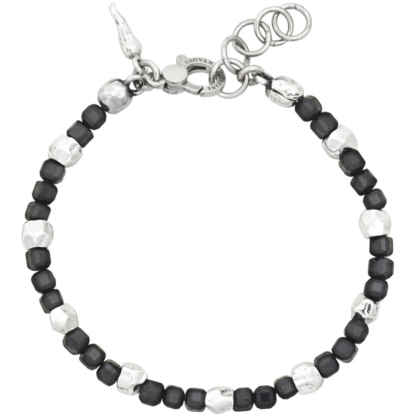 Giovanni Raspini Black Spinel Dice Bracelet