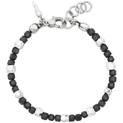 Giovanni Raspini Black Spinel Dice Bracelet