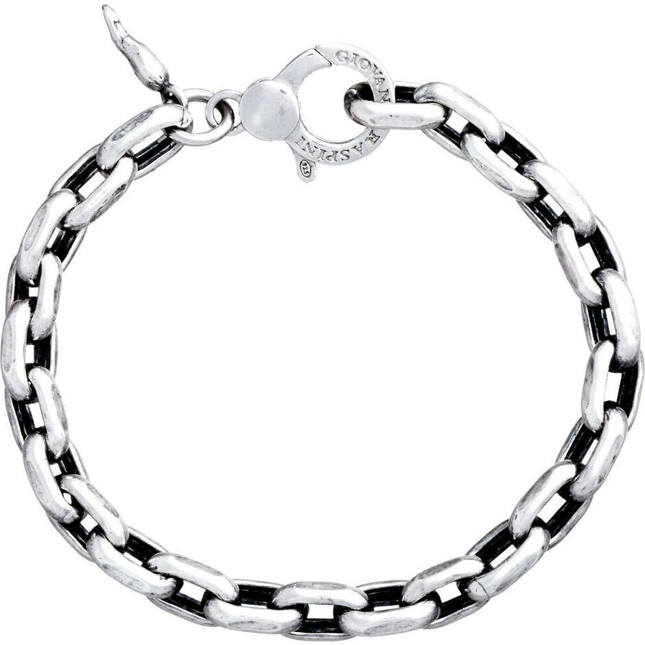 Giovanni Raspini Boston men's bracelet with silver chain