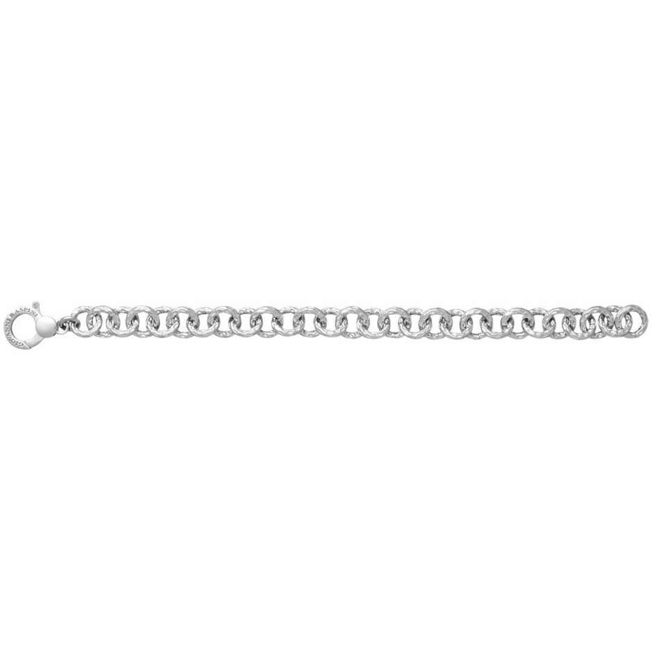 Giovanni Raspini bracelet large hammered mesh