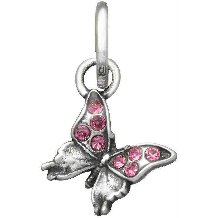 Giovanni Raspini Butterfly Crystal Pink Charm