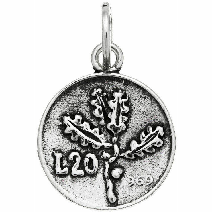 Giovanni Raspini Charm 20 Lire Coin