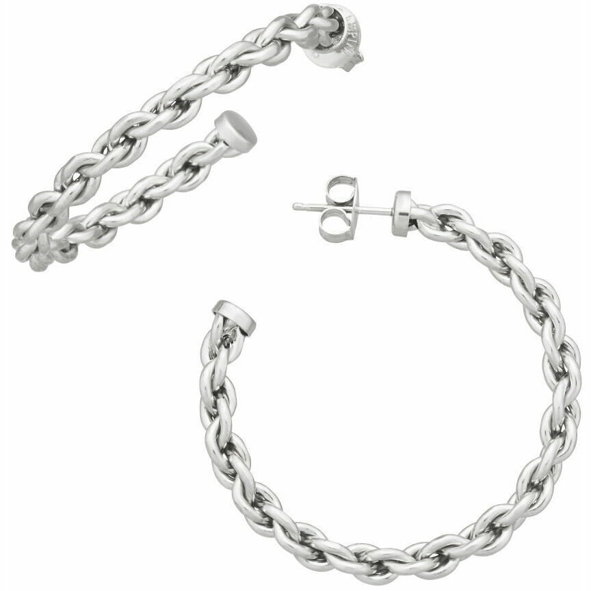 Giovanni Raspini Circle Chain Earrings Large