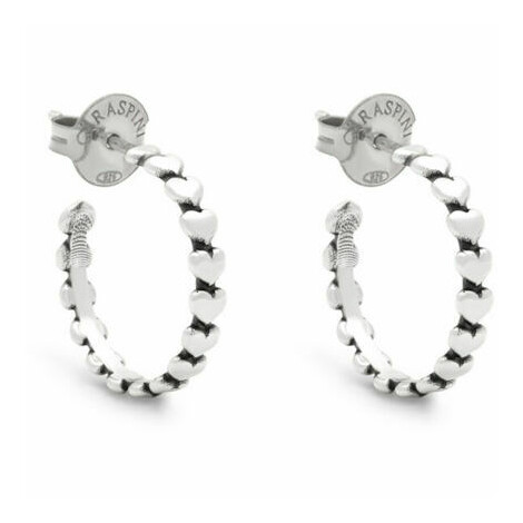 Giovanni Raspini Circle Hearts Earrings