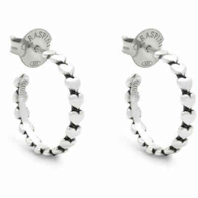 Giovanni Raspini Circle Hearts Earrings Giovanni Raspini Circle Hearts Earrings