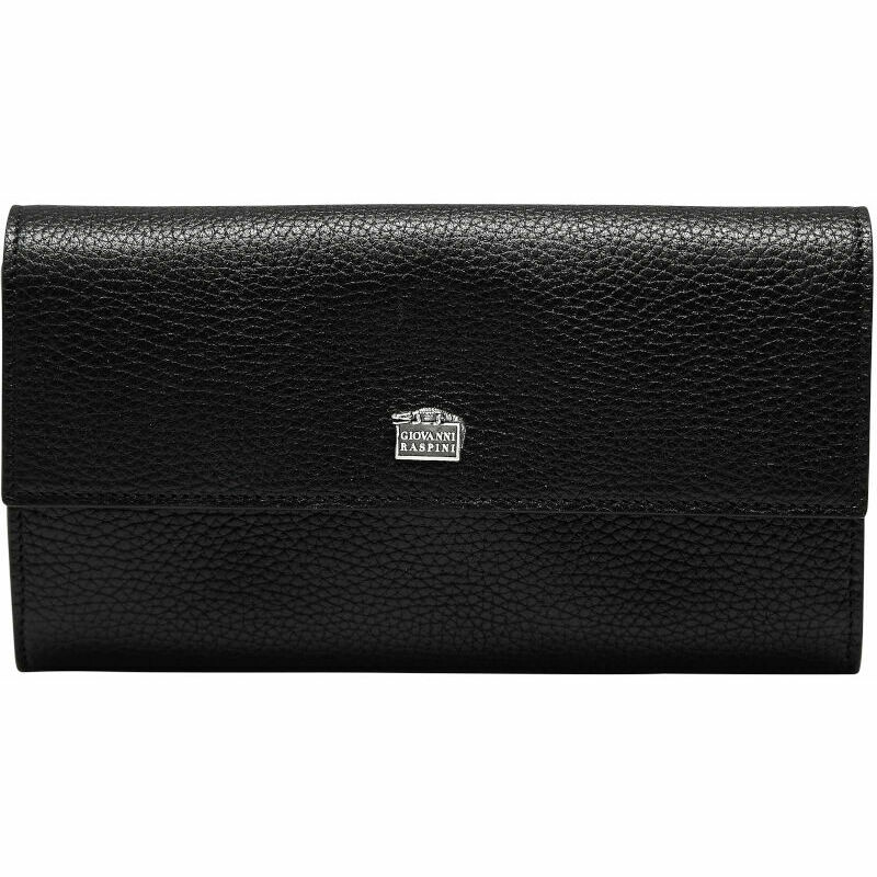 Giovanni Raspini Continental Large Wallet in Embossed Leather