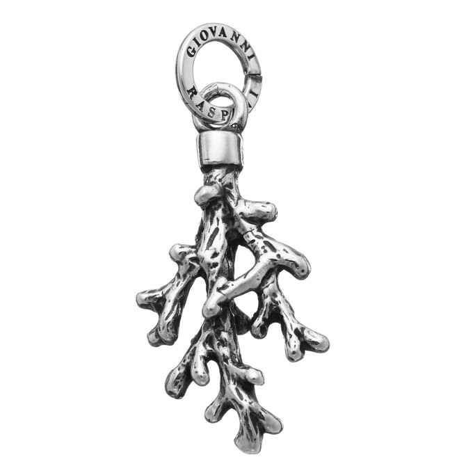 Giovanni Raspini Coral Silver Charm