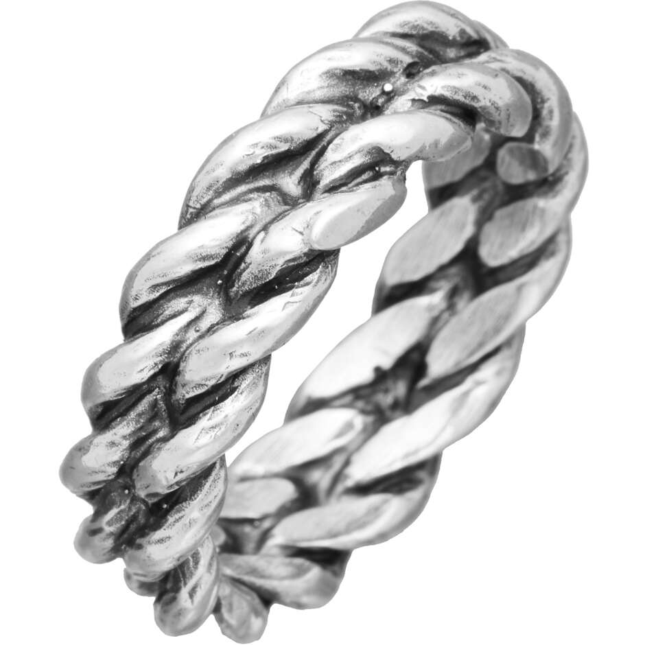 Giovanni Raspini Corda Silver Ring