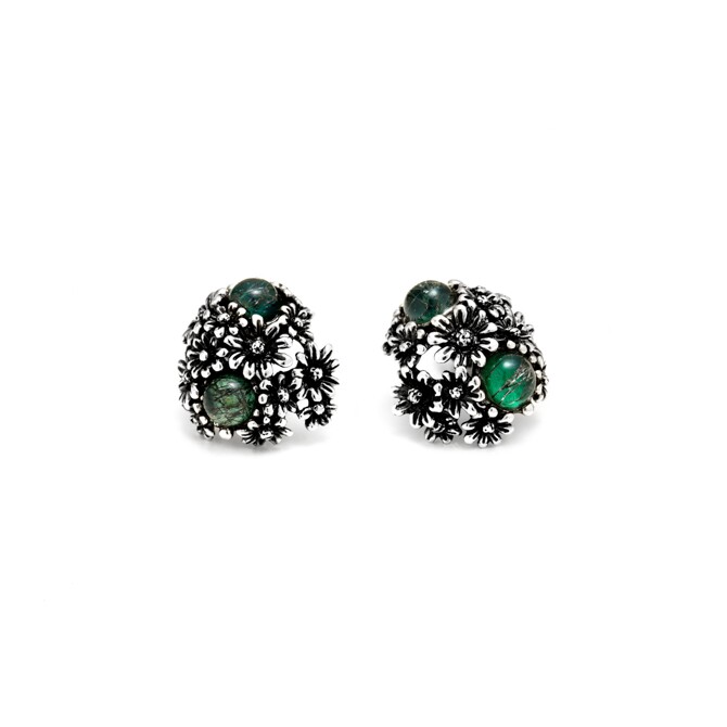 Giovanni Raspini Daisies Garden earrings