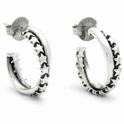 Giovanni Raspini Double Circle Star Earrings Giovanni Raspini Double Circle Star Earrings
