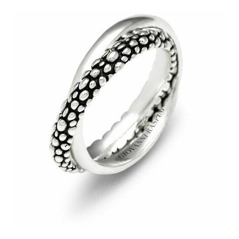 Giovanni Raspini Double Perlage Ring