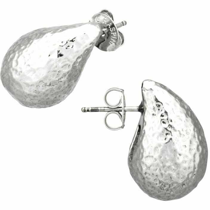 Giovanni Raspini Drop Hammered Earrings