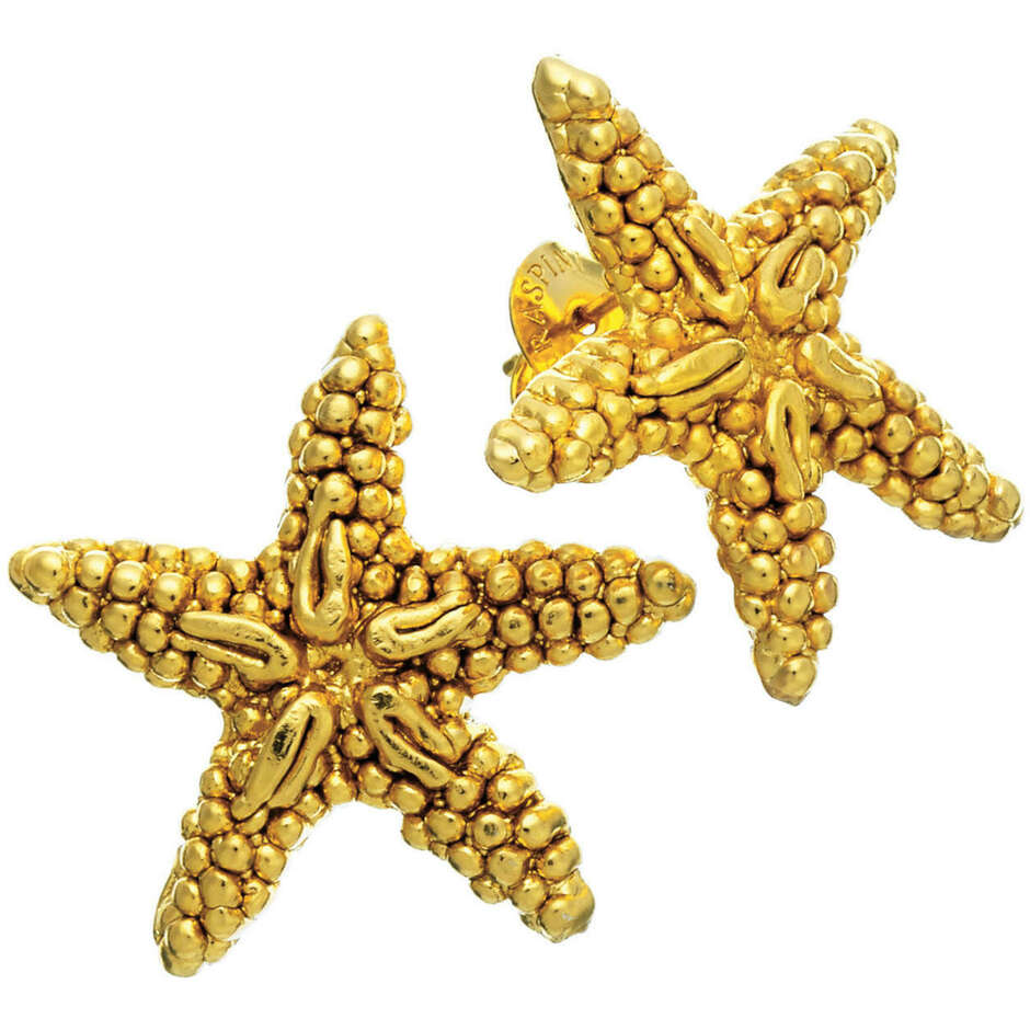 Giovanni Raspini golden starfish earrings